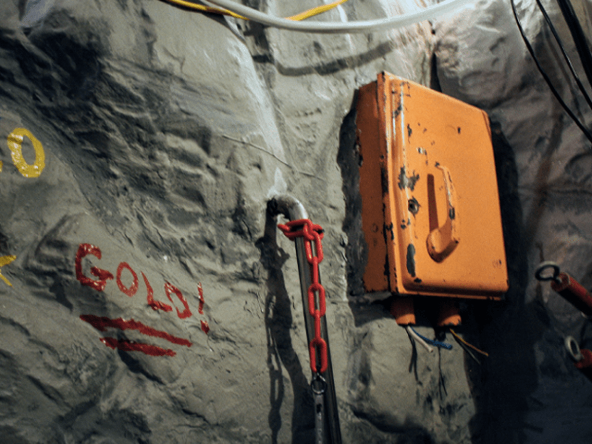 a graffiti covered wall