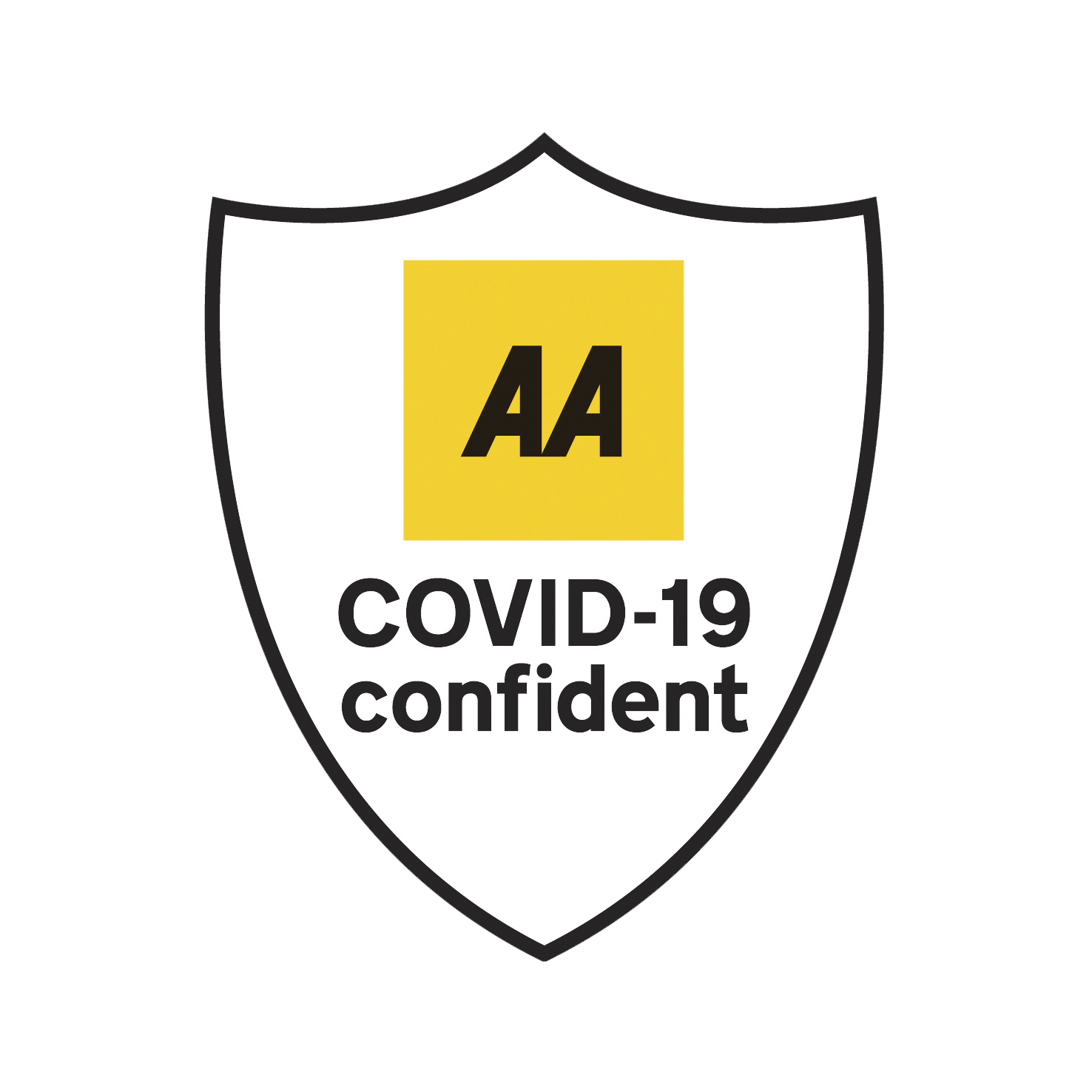 AA-COVID-Confident-logo logo, icon, company name