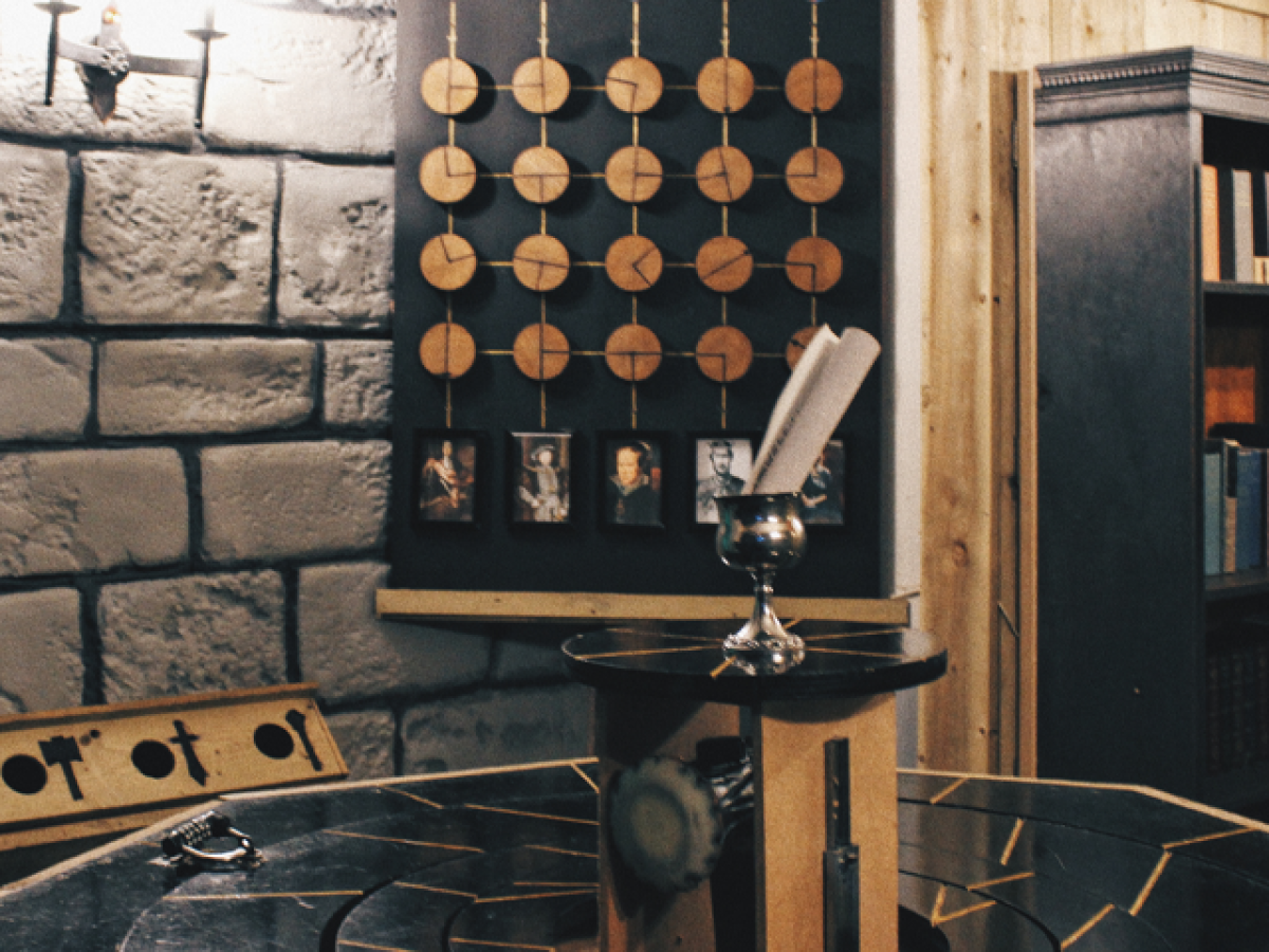 a close up of a book shelf